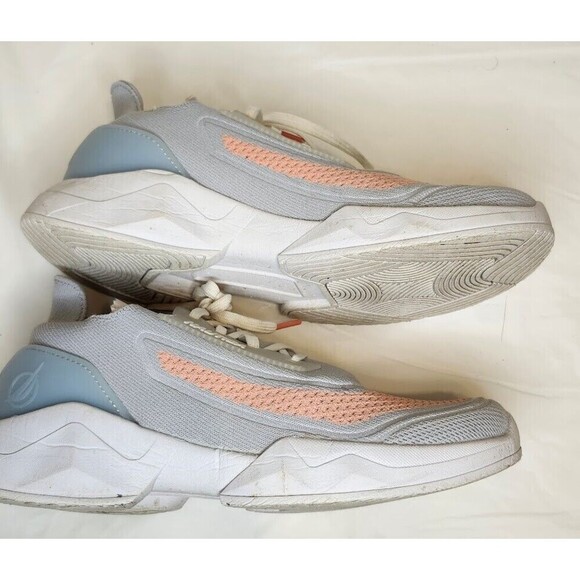 Nautica Beech Women's Sneakers Light Gray Coral Size 8.5 - Picture 2 of 12